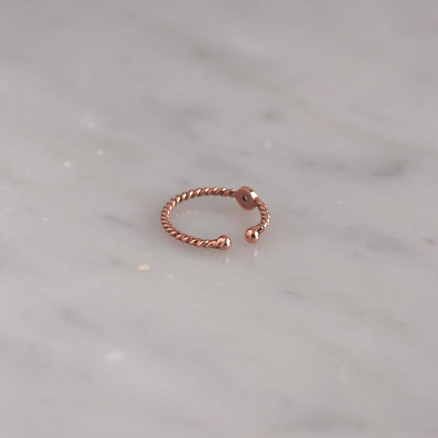 Earcuff Isis rose gold