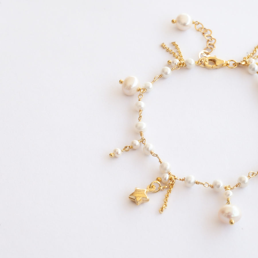 Pulsera Brina con Perlas