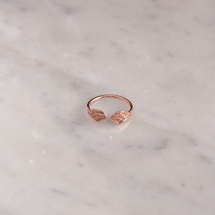 Anillo Alas rose gold