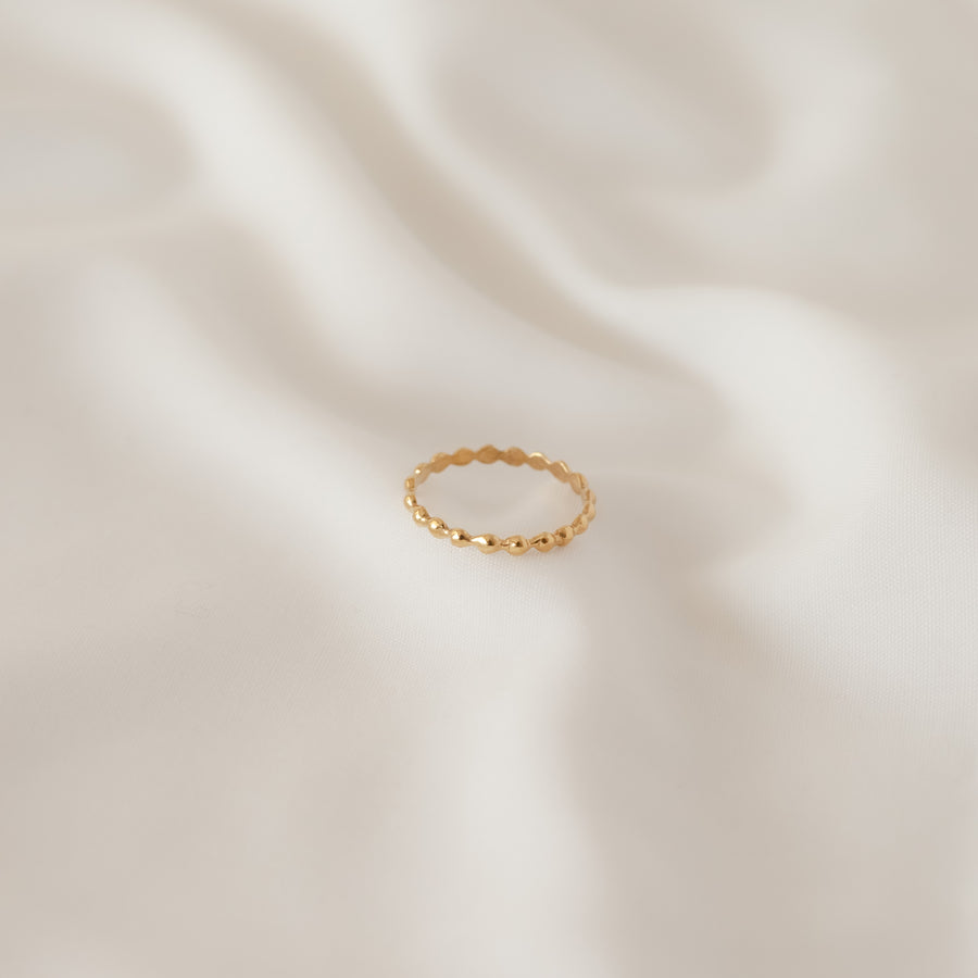 Anillo Bolitas gold